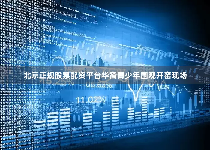 北京正规股票配资平台华裔青少年围观开窑现场