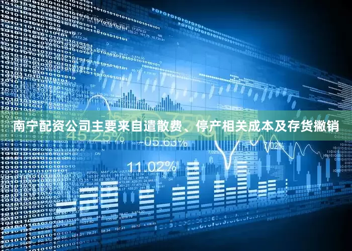 南宁配资公司主要来自遣散费、停产相关成本及存货撇销